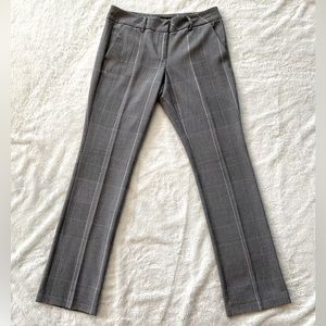 Dress Pants - New York & Company - Gray Plaid - Size 6